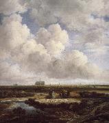 Jacob van Ruisdael View of Haarlem with Bleaching Grounds Spain oil painting artist